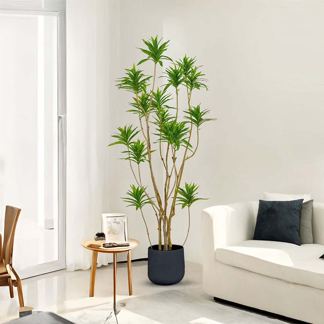 NNEAGS 170cm Lily Bamboo Plant Tree Living Room Artificial Plant Home Accent Decoration